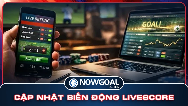 Cập nhật biến động Livescore trực tiếp Cập nhật biến động Livescore trực tiếp