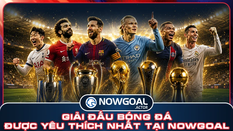 Giải đấu bóng đá được yêu thích Giải đấu bóng đá được yêu thích