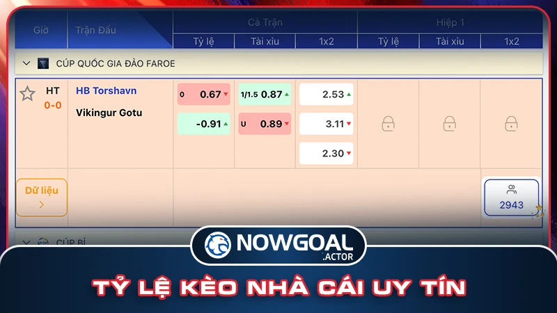 Tỷ lệ kèo nhà cái từ danh sách nhà cái uy tín nhất Tỷ lệ kèo nhà cái từ danh sách nhà cái uy tín nhất